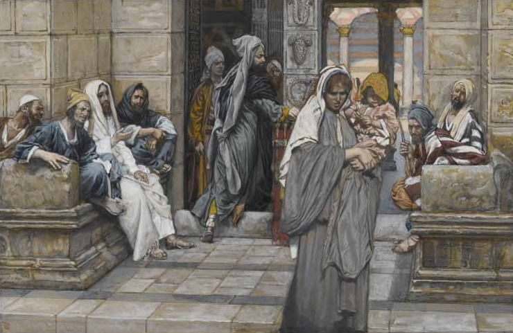 James Jacques Tissot - The Widow's Mite