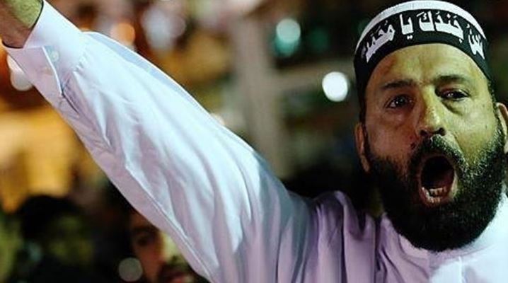 Man Haron Monis shouting
