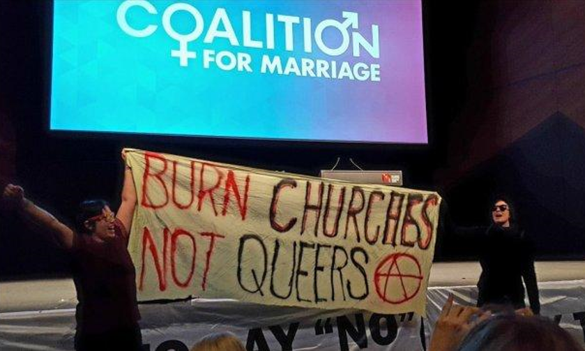 Burn churches