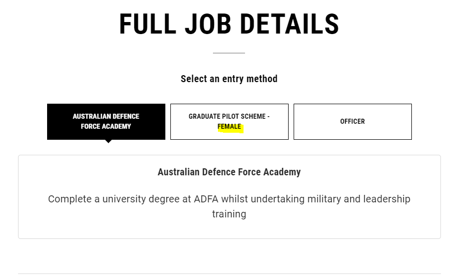 Female graduate program